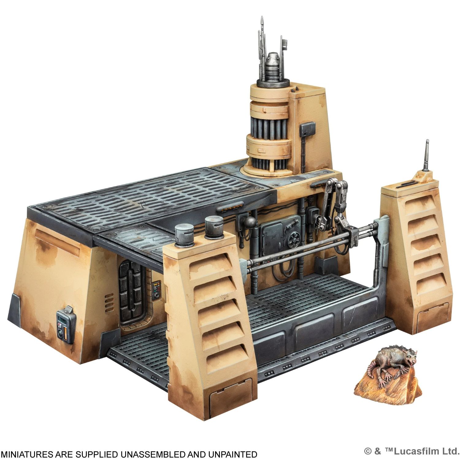 Star Wars Shatterpoint Maintenance Bay Terrain Pack